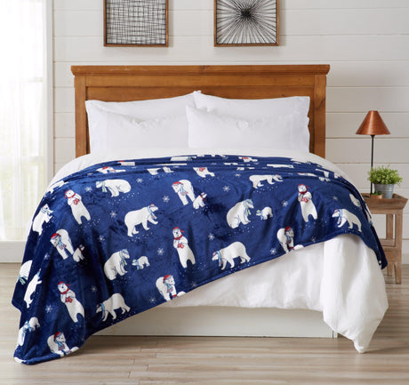 Velvet Throw Blanket - Pearl Collection-Blankets-Parc Decor