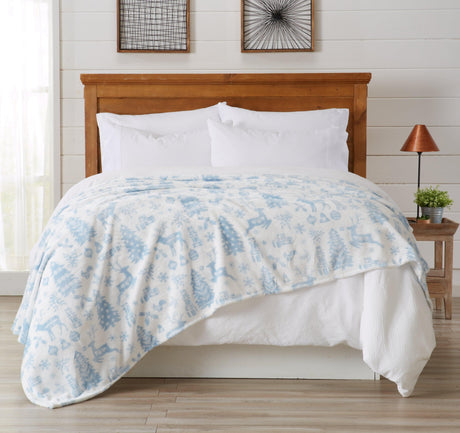 Velvet Throw Blanket - Pearl Collection-Blankets-Parc Decor