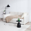 Velvet Upholstered Daybed with Storage-Bedroom-Parc Decor