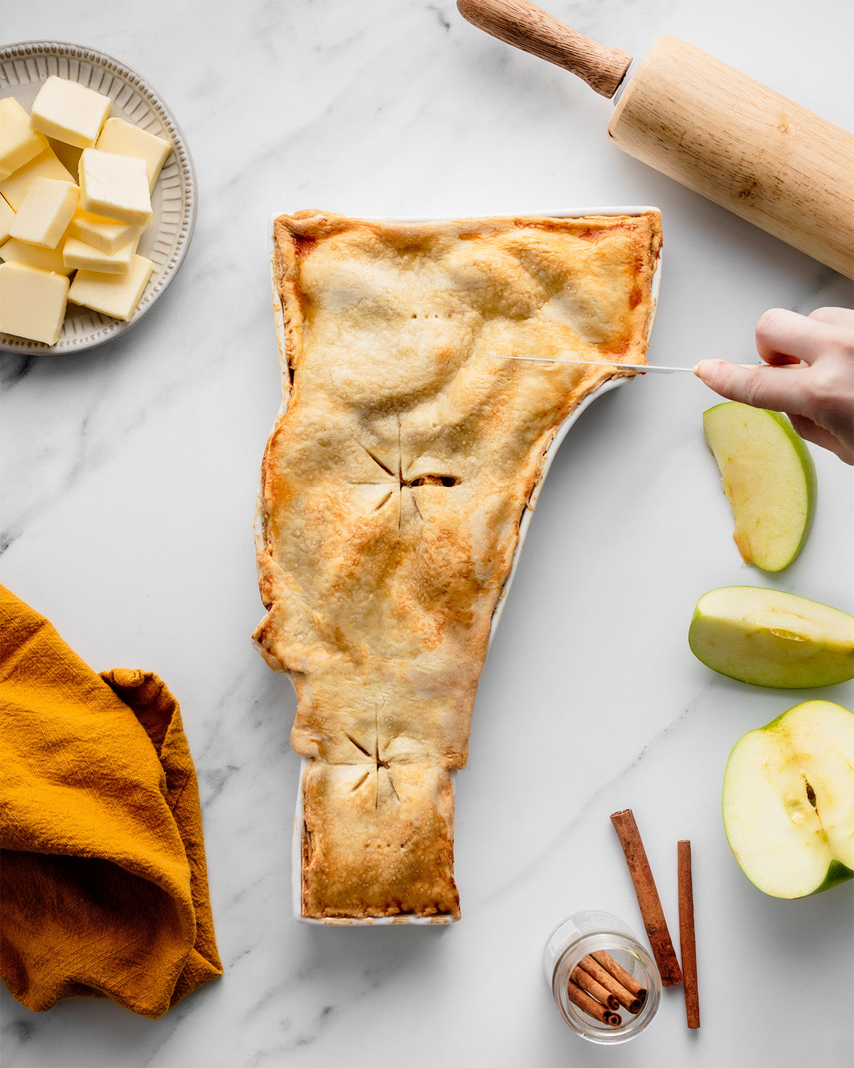 Vermont State Plate-Baking Dish-Parc Decor