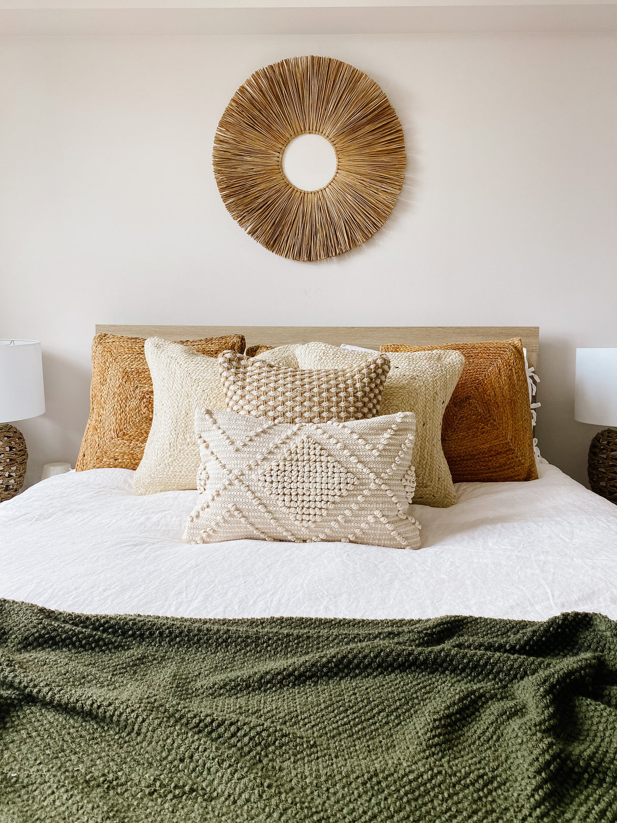 Verona Lumbar Pillow Cover-Throw Pillows-Parc Decor