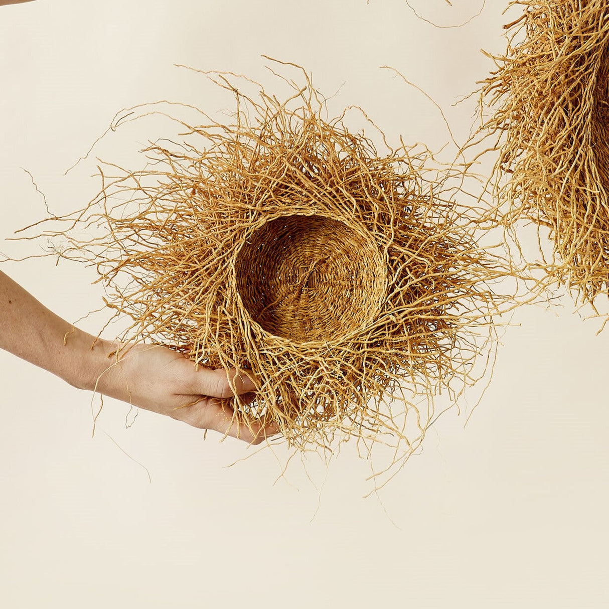 Vetiver Baskets-Baskets & Vessels-Parc Decor