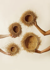 Vetiver Baskets-Baskets & Vessels-Parc Decor
