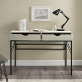 Vetti Faux Shagreen Desk & Console Table-Home Office-Parc Decor