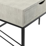 Vetti Faux Shagreen Desk & Console Table-Home Office-Parc Decor