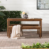 Vincent 3-Piece Outdoor Patio Dining Set-Outdoor-Parc Decor