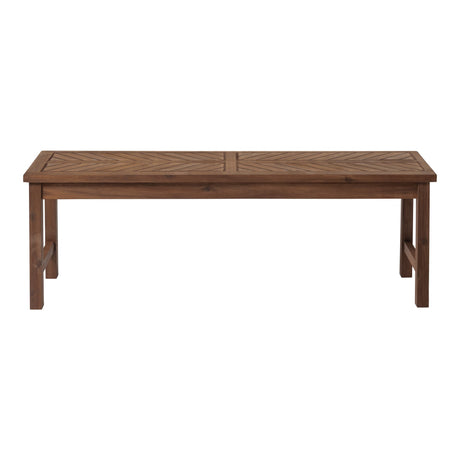 Vincent Patio Dining Bench-Outdoor-Parc Decor