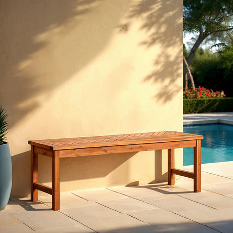 Vincent Patio Dining Bench-Outdoor-Parc Decor