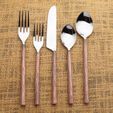Vinear Flatware, 5- Pc. Place Setting-flatware set-Parc Decor