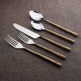 Vinear Flatware, 5- Pc. Place Setting-flatware set-Parc Decor