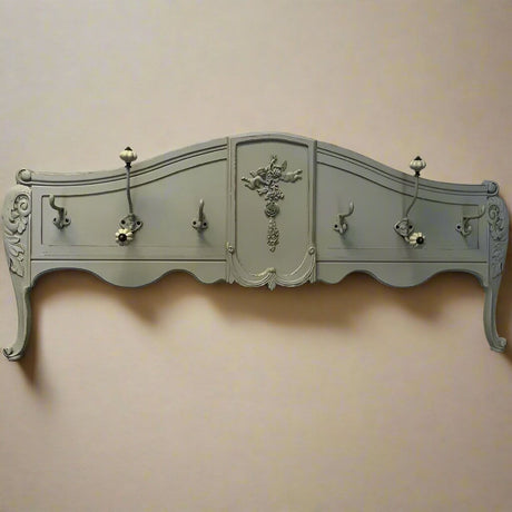 Vintage French Country Wall-Mounted Coat Rack-Coat Rack-Parc Decor