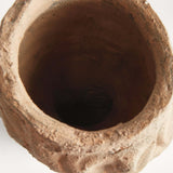 Vintage Moss Terracotta Male Bust Planter-Planter-Parc Decor