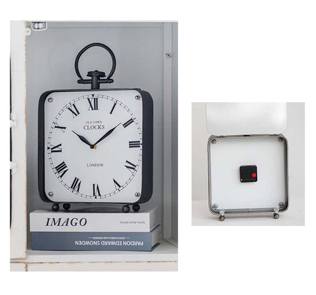 Vintage Old Town London Desk Clock-Desk clock-Parc Decor
