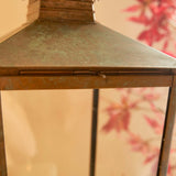 Vintage Pagoda-Top Large Metal Lantern-Lantern-Parc Decor