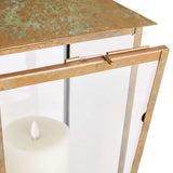 Vintage Pagoda-Top Large Metal Lantern-Lantern-Parc Decor