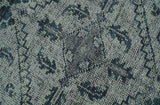 Vintage Style Distressed Traditional Hand Knotted Serapi Silver and Gray Multi Size Area Rug