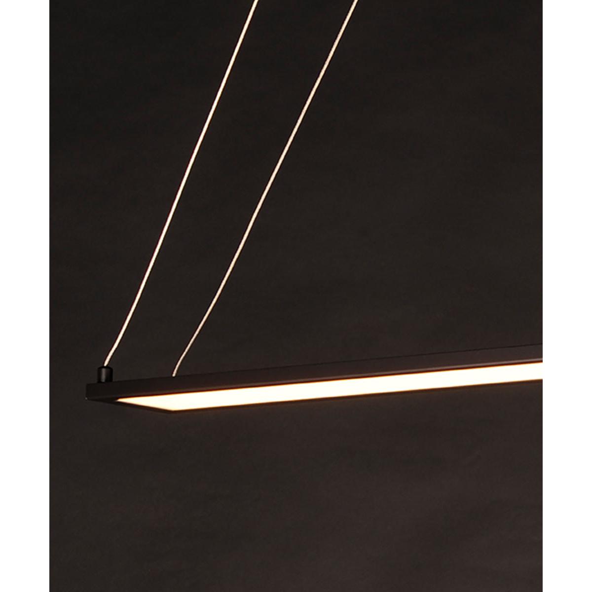 Wafer 24"L 1-Light LED Island Light Fixture Bronze Finish by Maxim