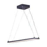 Wafer 24"L 1-Light LED Island Light Fixture Bronze Finish by Maxim