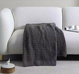 Waffle Lightweight Throw-Throws-Parc Decor