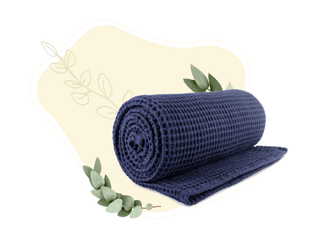 Waffle Weave Throw-Decor-Parc Decor