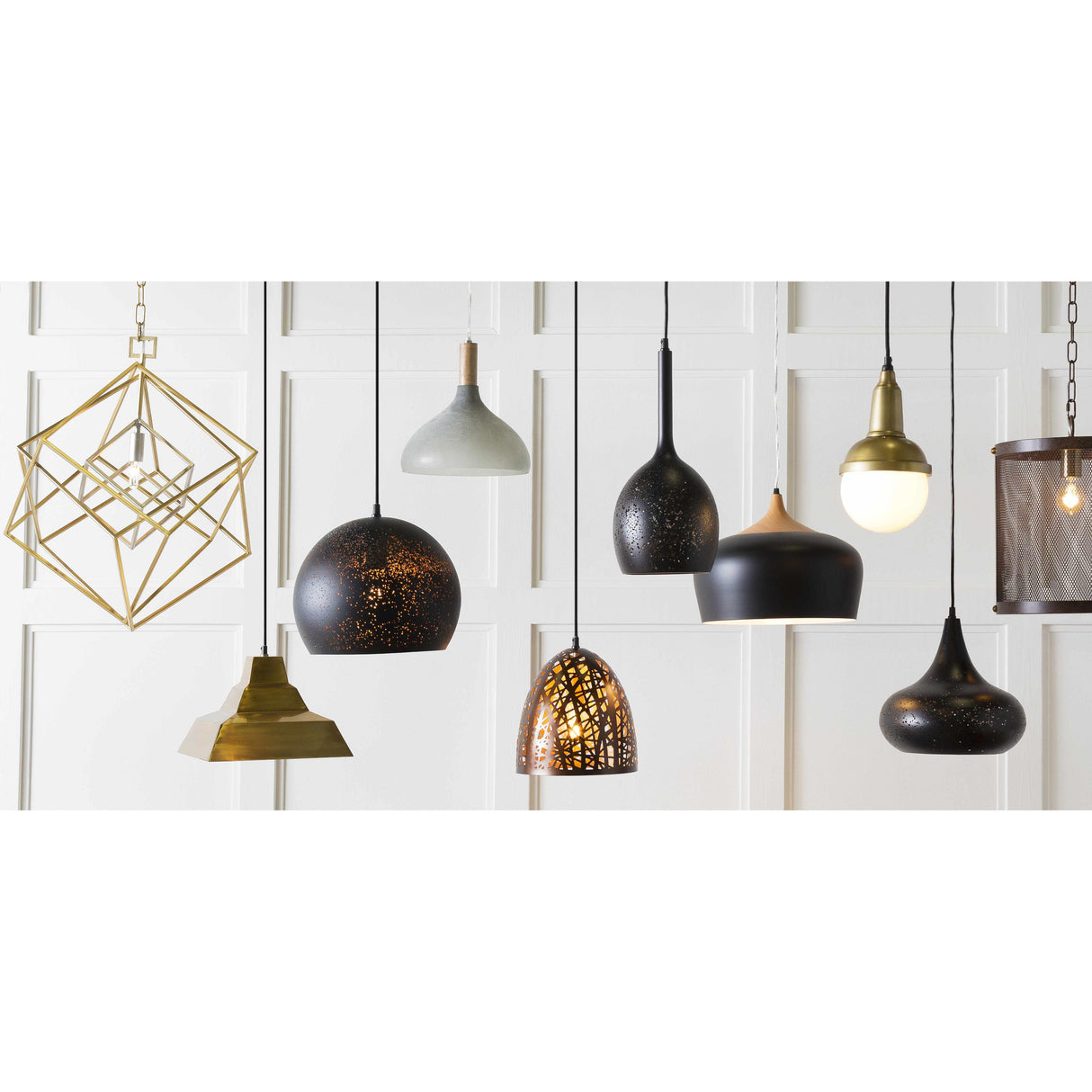 Waldoboro Ceiling Light - Clearance-Lighting-Parc Decor