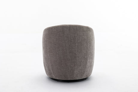 Walker Edison | Chenille Swivel Accent Barrel Chair