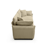 Walker Edison | Cloud Deep Seat Loveseat Sofa Set