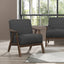 Walker Edison | Elevated Traditional Upholstered Accent Chair