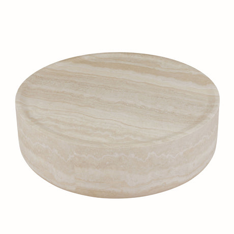 Walker Edison | Faux Marble Pattern Modern Coffee Table