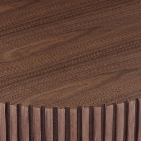 Walker Edison | Fluted Modern Coffee Table