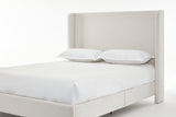 Walker Edison | Harper Tall 54" Headboard Upholstered Queen Bed