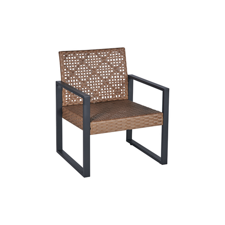 Walker Edison | Outdoor Wicker 4-Piece Patio Furniture Set