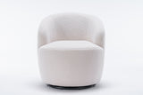 Walker Edison | Teddy Swivel Barrel Accent Armchair Chair
