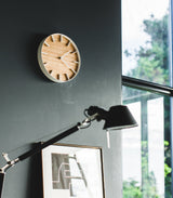 Wall Clock - Steel + Wood-Wall Clock-Parc Decor
