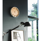Wall Clock - Steel + Wood