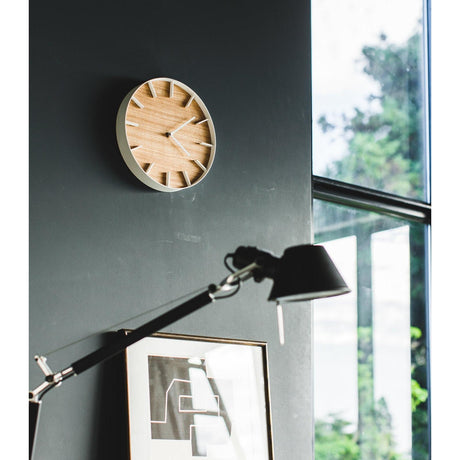 Wall Clock - Steel + Wood
