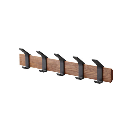 Wall-Mounted Coat Rack - Aluminum + Wood