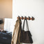Wall-Mounted Coat Rack - Aluminum + Wood