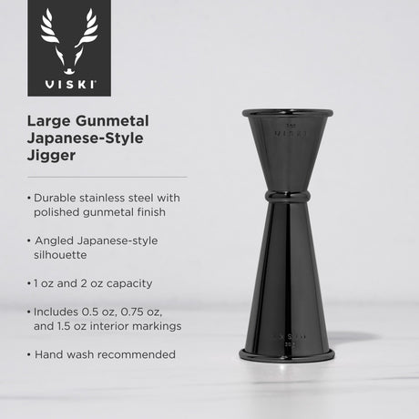 Warren Large Japanese-Style Jigger