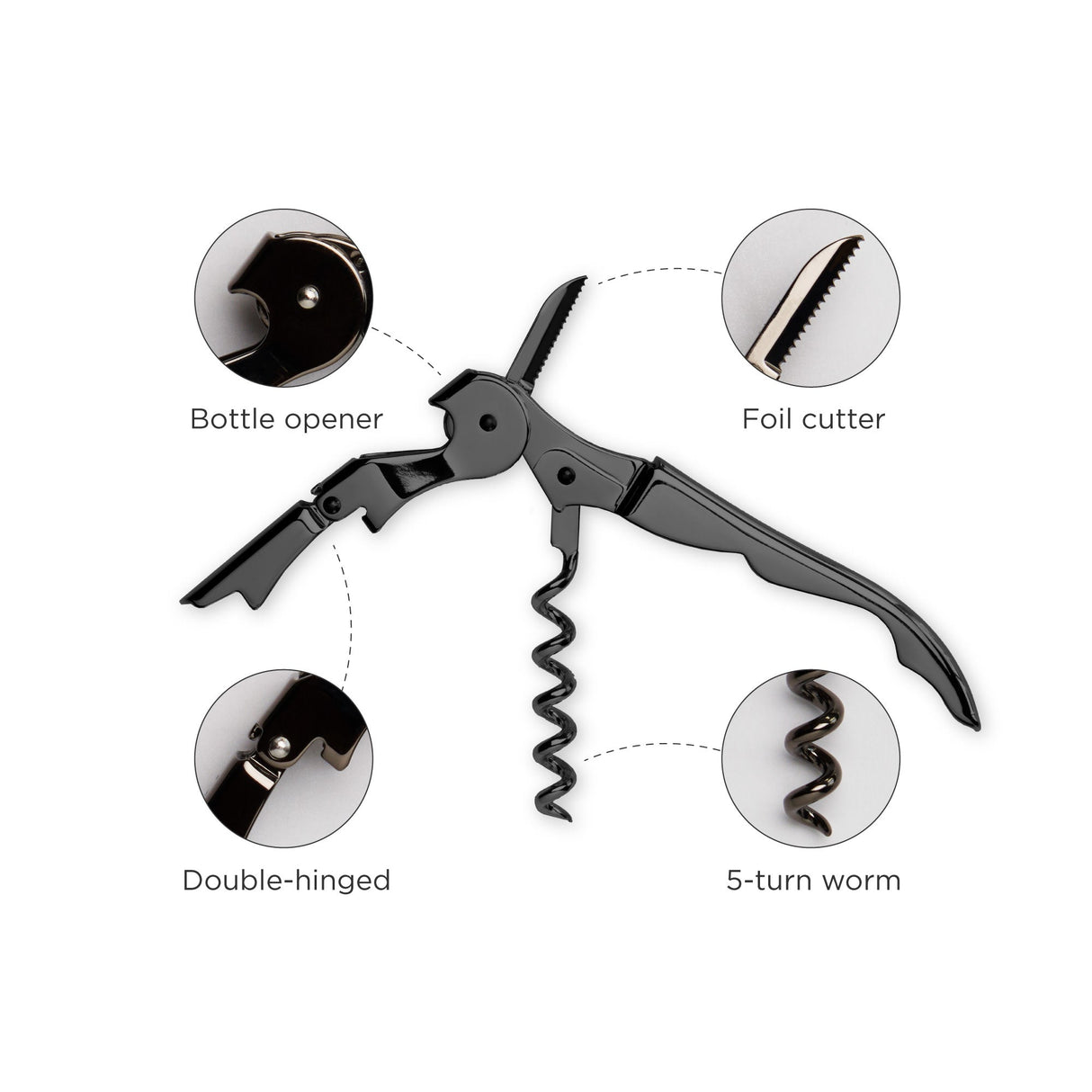 Warren Signature Waiter's Corkscrew-Parc Decor