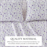 Watercolor Floral Sheet Set - Delia Collection