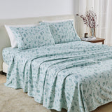 Watercolor Floral Sheet Set - Delia Collection