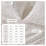 Watercolor Floral Sheet Set - Delia Collection