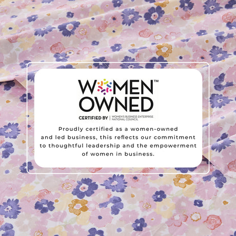 Watercolor Floral Sheet Set - Delia Collection