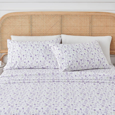 Watercolor Floral Sheet Set - Delia Collection