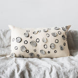 Waterlily Oversized Merino Wool Lumbar Throw Pillow-Pillows-Parc Decor