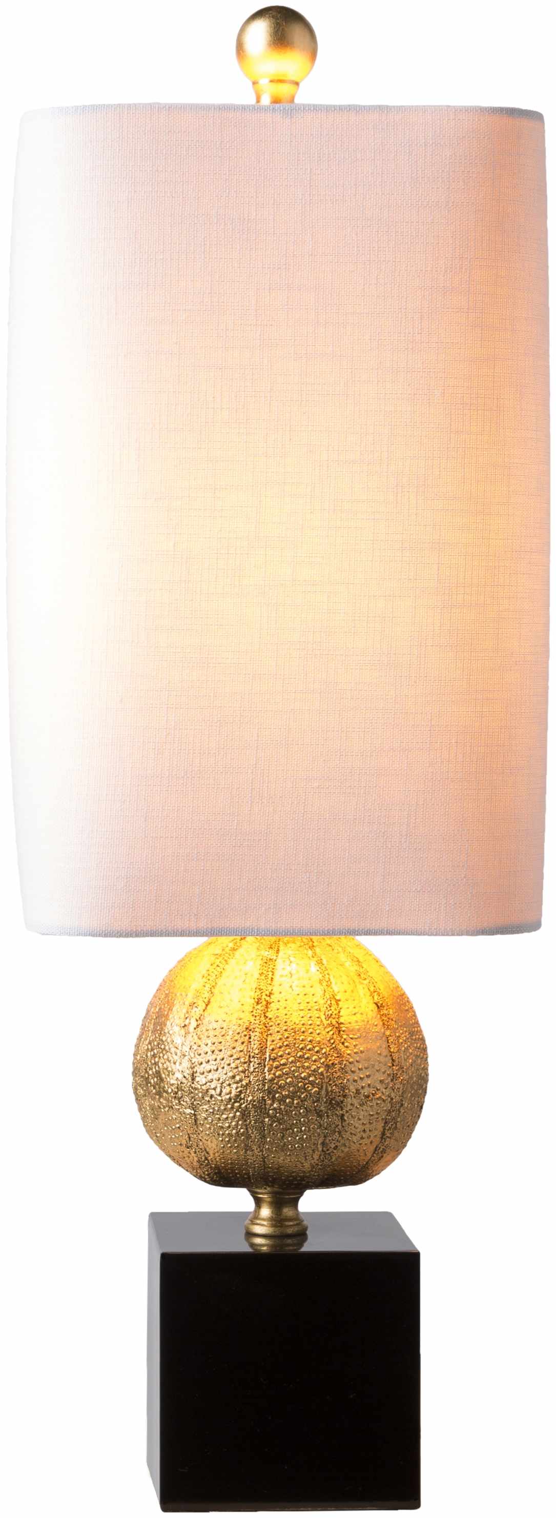 Watsonville Gold & Blac Resin Table Lamp-Lighting-Parc Decor