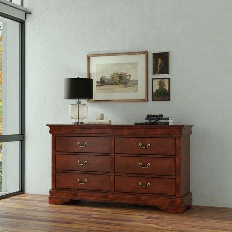 West Haven Dresser, Cappuccino-Dresser & Chest-Parc Decor