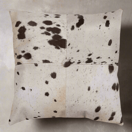 Western Spotted Cowhide Throw Pillow-Pillow-Parc Decor