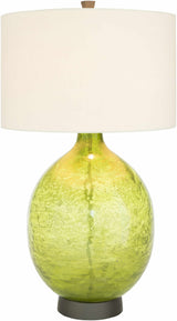 Westview Lime Green Glass Table Lamp-Lighting-Parc Decor